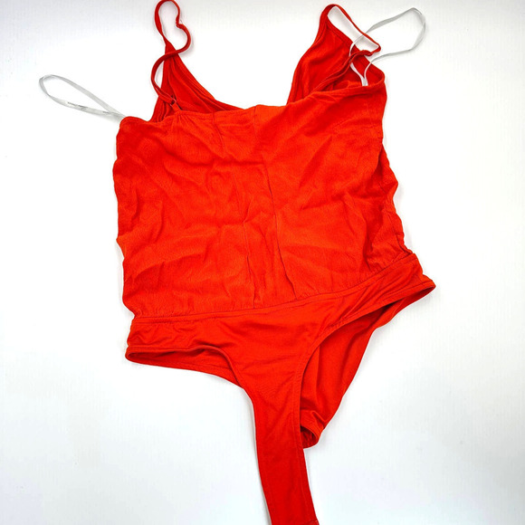 Lovers + Friends Vision Cami Bodysuit Red Size small - Picture 11 of 13